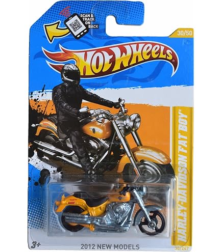 | 2014 Hot Wheels Hw Workshop Harley-Davidson Fat Boy