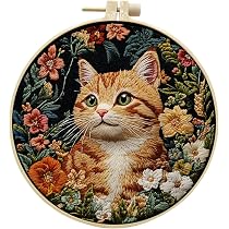 Amazon | IUHUI 刺繍キット 上級者向け 大人用 - 美しい動物