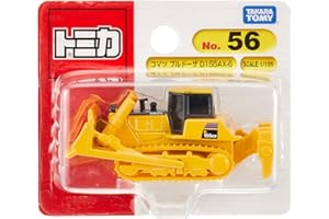 タカラトミー トミカ No.056 コマツ ブルドーザ D155AX-6 (ブリスター) ミニカー おもちゃ 3歳以上