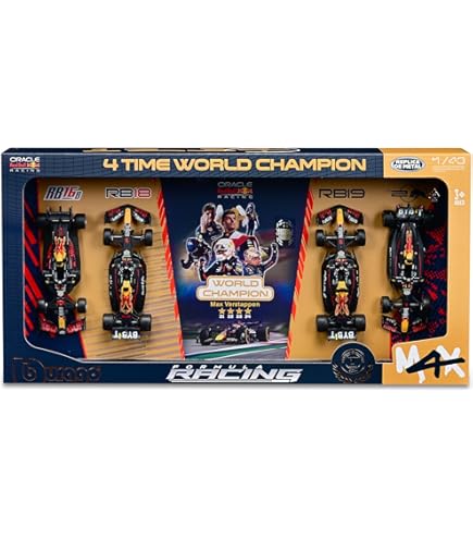 Amazon | Bburago F1 1/43 レッドブル レーシング 4個セット ／ 2023