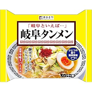 寿がきや食品 即席 岐阜タンメン 126g×12箱