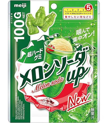 Amazon.co.jp: Meiji Cola Up The Hard 3.5 oz (100 g) x 8 Packs