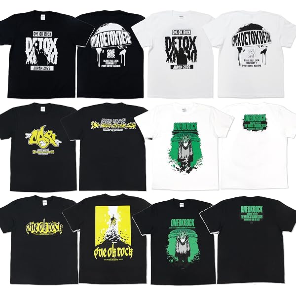 Amazon.co.jp: ONE OK ROCK ワンオクロック ワンオク 2025 DETOX JAPAN