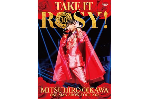 【Amazon.co.jp限定】及川光博 30周年☆ワンマンショーツアー2026 TAKE IT ROSY！ [生産限定プレミアムBOX] [Blu-ray + PhotoBook] - 及川光博（早期予約Amazon.co.jp限定特典：オリジナルA5クリアファイルB 付）（対象期間：～10月25日（日）23:59迄） [Blu-ray]