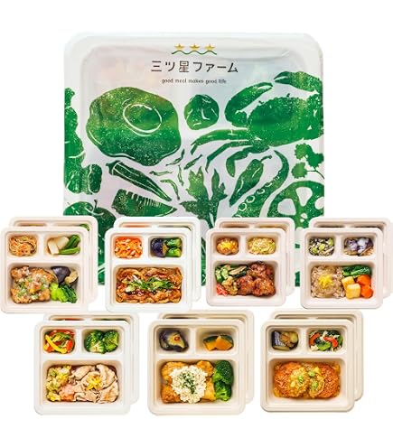 Amazon | 三ツ星ファーム 人気セレクト （7食/14食/21食） 冷凍弁当