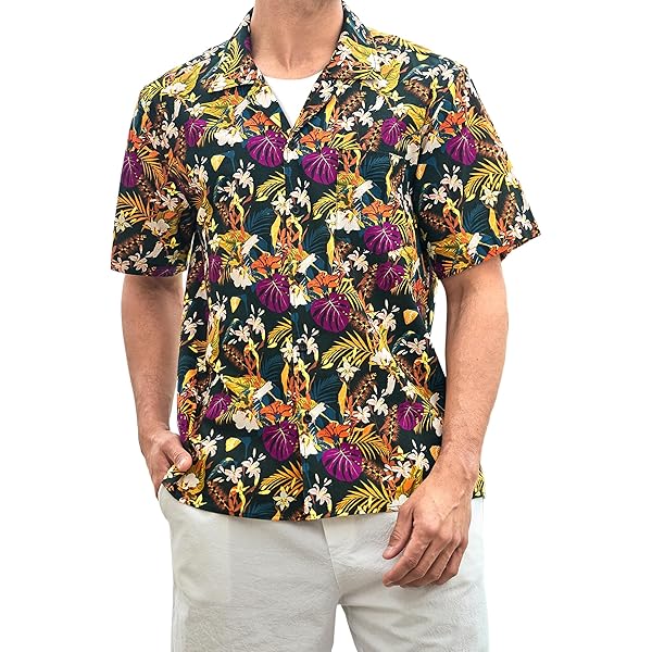 Amazon.co.jp: (フラットヘッド)The Flat Head ハワイアンシャツ 半袖