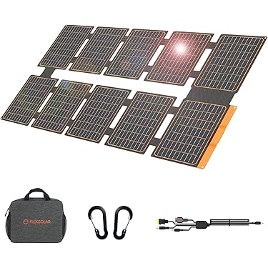 FlexSolar ソーラーパネル 240W 折り畳み式 Amazon | ソーラーパネル 240W 折り畳み式 ソーラーチャージャー