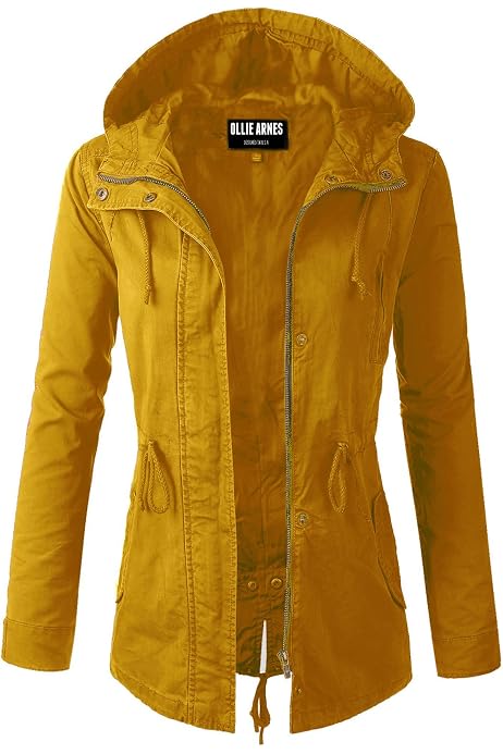 hooded field jacket women's