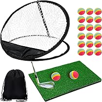 Amazon | パターマット 9点セット 【アプローチも練習できる】パター