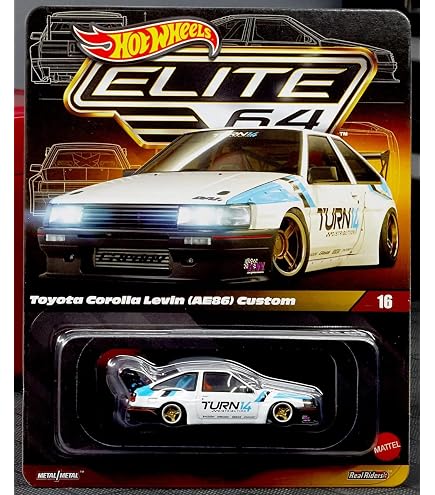 Amazon | Hot Wheels 1996 Toyota Chaser JZX100 - Elite 64 (2023) #2