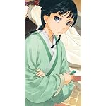薬屋のひとりごと iPhoneSE/5s/5c/5 壁紙 視差効果 猫猫（マオマオ）