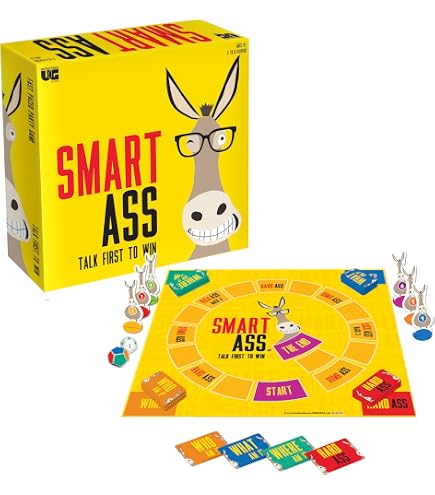 Smart A Trivia – Rasanten Partyspiel Für 2–6 Spieler Ab 12 Jahren – 360 Fragen Mit 8 Hinweisen Pro Karte – Wer Schreit Am Schnellsten Die Richtige Antwort? Smart A Trivia – Rasanten Partyspiel Für 2–6 Spieler Ab 12 Jahren – 360 Fragen Mit 8 Hinweisen Pro Karte – Wer Schreit Am Schnellsten Die Richtige Antwort?