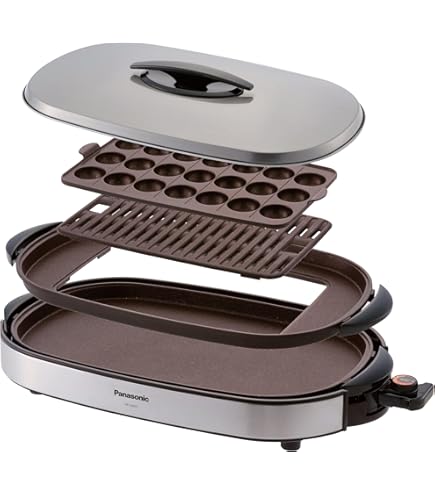 Amazon | パナソニック ホットプレート シルバー NF-WM2-S