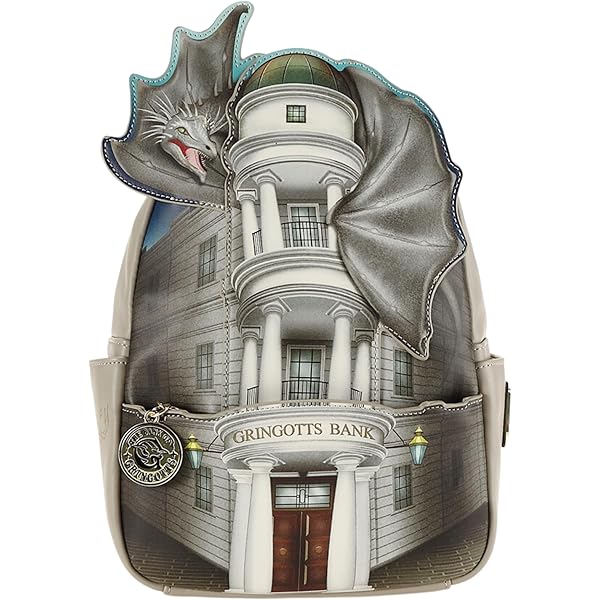 Amazon | Loungefly ハリーポッター グリンゴッツ 銀行とドラゴン 財布