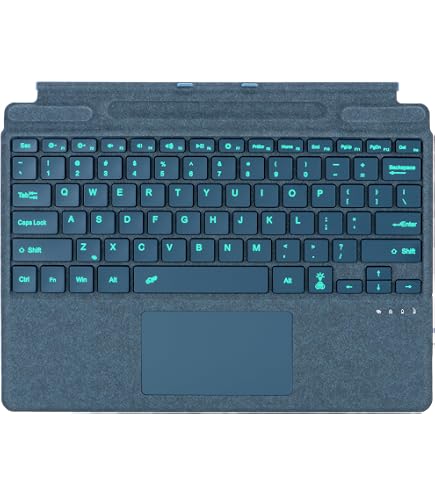 Mua Backlit Keyboard Case For Microsoft Surface Go 4 2023 /Go 3 2021 Surface Go 2 2020 Surface Go 2018 Tablet 7 Colors Backlight Magnetic Detachable Wireless Keyboard With Premium Pu Cover Case B09kn7wcbd
