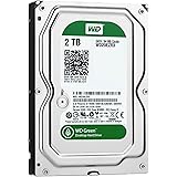 WD HDD 内蔵ハードディスク 3.5インチ 2TB Green WD20EZRX / Intellipower / SATA 6Gb/s / 2年保証