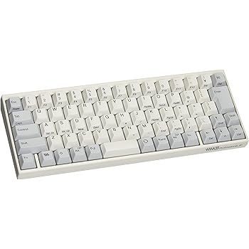 PFU Happy Hacking Keyboard Professional JP 日本語配列 白 USBキーボード 静電容量無接点 Nキーロールオーバー ホワイト PD-KB420W