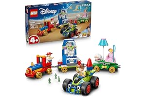 LEGO Disney and Pixar’s Toy Story Celebration Train & RC Car 43264 Building Playset, 4 Film Characters, Construction Set Gift-Giving Idea for Kids and Fans Aged 4 Years Old+ (206 Pieces)
