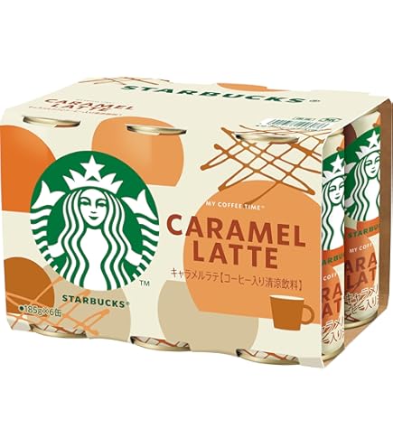 Amazon.co.jp: サントリー スターバックス カフェラテ 185g×6缶パック