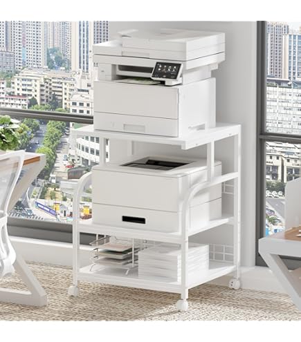 Home Printer Stand With Charging Station, 24x18 Lebanon - View #9