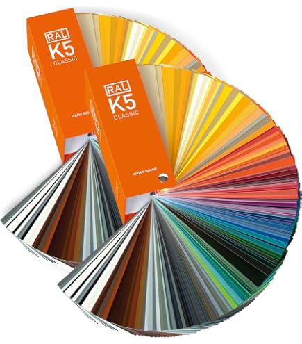 Amazon.co.jp: RALカラーチャートセット:K5、D2、E4、全RALカラー : ホビー