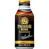 サントリー コーヒー プレミアムボス ブラック 390g ボトル缶×24本