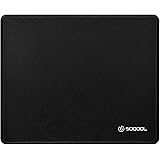 Soqool マウスパッド ゲーミングマウスパッド ゲーム用 ミニサイズ エッジ周辺強化 高級 光学マウス対応 水洗い 滑り止め 耐久性が良い Black