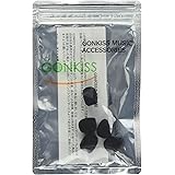 GONKISS マイクスポンジ マイク風防 ピンマイク 放送 (5個セット 黒)