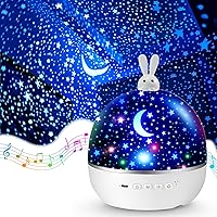 kufire 22種類投影フィルム付きのプラネタリウム 家庭用 人気、bluetoothスピーカー付きの間接照明 おしゃれ、多色変換 リモコン付きの充電式ナイトライト、自動タイマーのベッドサイドランプ 寝かしつけ、誕生日プレゼント 女性 人気、クリス