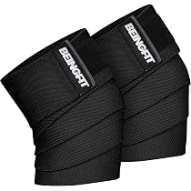 Amazon.co.jp: BEINGFIT ニースリーブ 筋トレ用 ニーラップ 筋トレ