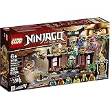 LEGO NINJAGO Legacy Tournament of Elements 71735 Temple Toy Building Set Featuring Ninja Minifigures, New 2021 (283 Pieces)