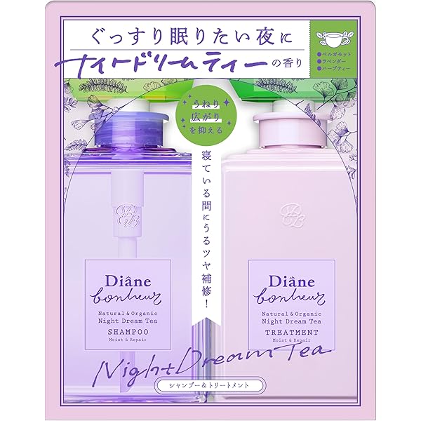 Amazon.co.jp: トリートメント [ナイトドリームティーの香り] モイスト