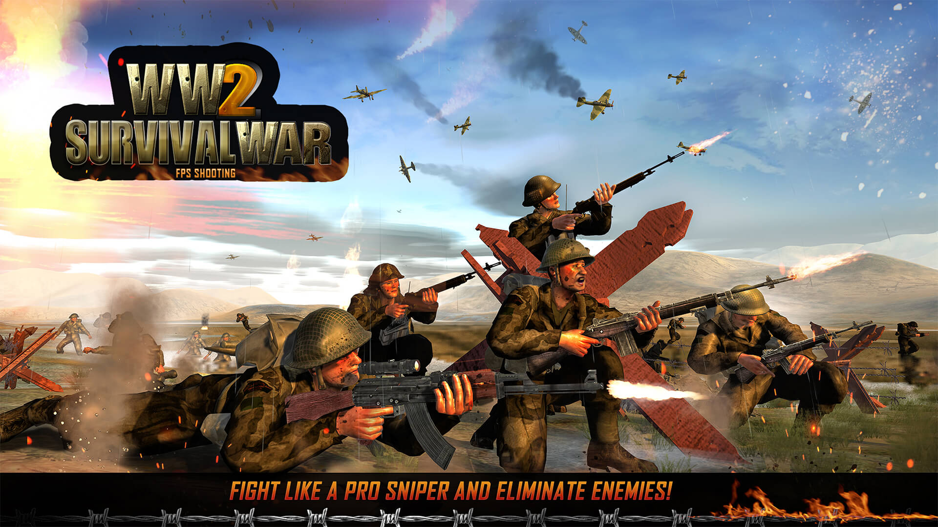 Amazon Co Jp Ww2生存戦争捕虜 Fpsシューティングゲーム