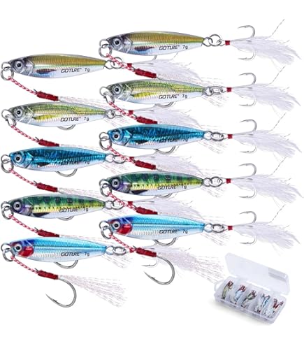 Amazon.co.jp: 【 ジギンガーZ メタルジグセット 】【 40g 60g 】 TG