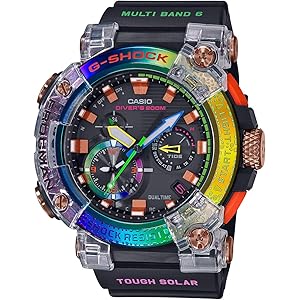 [カシオ] 腕時計 ジーショック Bluetooth 搭載電波ソーラーFROGMAN カーボンコアガード構造 GWF-A…