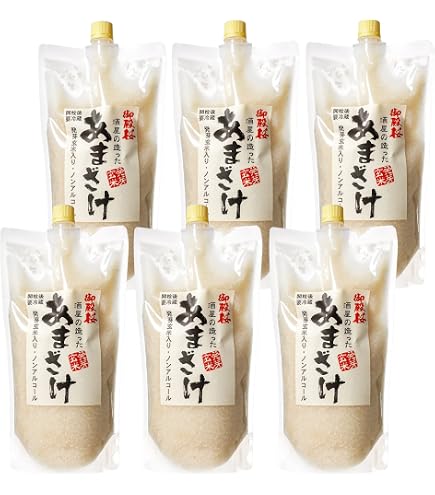 Amazon.co.jp: マルクラ 国産 玄米こうじあま酒 250g×6個 : 食品・飲料