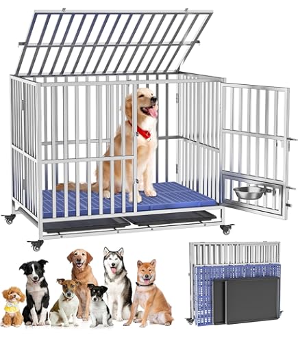 犬用クレート　大型犬　付属品あり 719qztStNLL._AC_UF350,