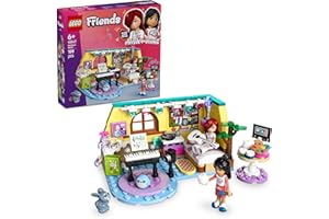 LEGO Friends Paisley’s Room 42647 Pretend Play Bedroom Playset for Kids, Imaginative Building Kit with 2 Minidolls and a Bunny Figure (199 Pieces)