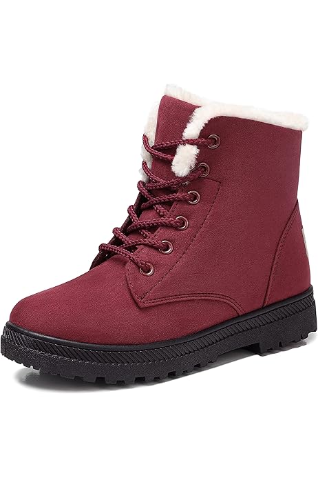 warm flat winter boots