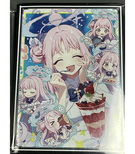 白詰草　ブルーアーカイブ　スリーブプレイマット　聖園ミカ Amazon.co.jp: ブルーアーカイブ 聖園ミカ カードスリーブ