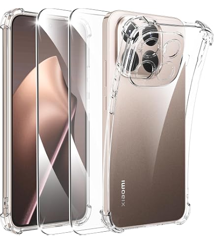 Amazon.co.jp: Xiaomi 15T Pro 用 ケース + ガラスフィルム付き（2枚