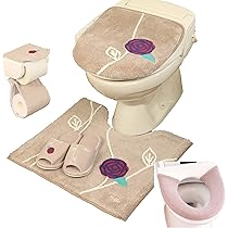 トイレマット 北欧 新品 セット ロング 4点 吸着タイプ ベージュ 楽天市場】ロングトイレマット 4点 セット ベージュ 洗浄暖房