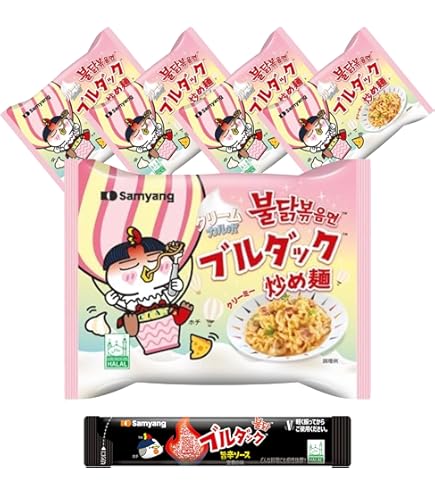 Amazon.co.jp: [ ブルダック 公式 ] ブルダック 炒め麺 & 旨辛