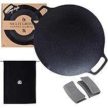 Amazon | JHQ 鉄板マルチグリドル 深型36cm本体(収納ケース・グレー