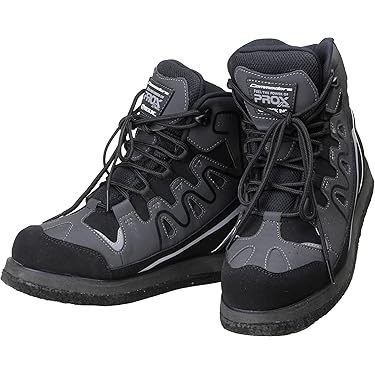 フィッシング用ハイカットシューズ ブラック dショッピング |フィッシングシューズ スパイクシューズ 軽量 撥