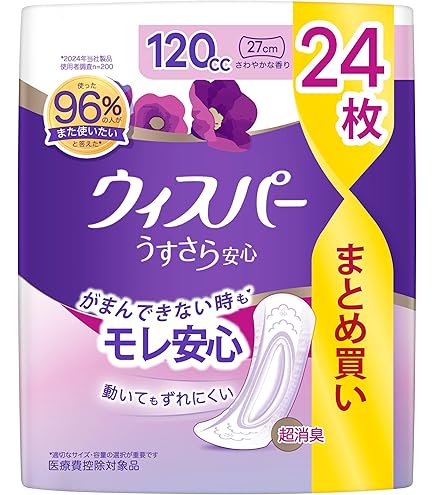 まめのんちゃんウィスパー170 WHISPER 大容量 うすさら 170cc 22枚 女性用