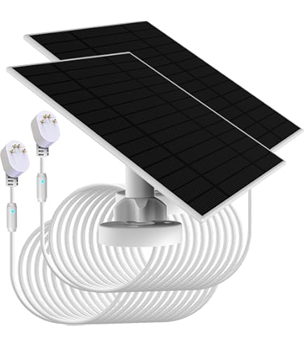 Amazon | Wasserstein ソーラーパネル Google Nest Cam (バッテリー