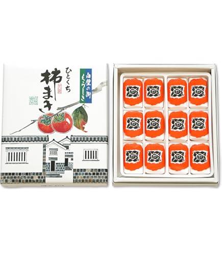 Amazon.co.jp: [國和産業] 菓子 山柿庵 やま柿 12個 : 食品・飲料・お酒