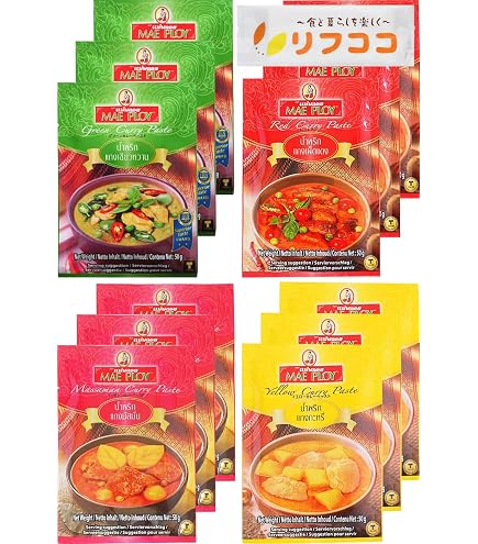 Amazon.co.jp: マッサマンカレーペースト ゲーンマッサマン メープロイ