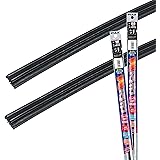 【Amazon.co.jp 限定】PIAA ワイパー替えゴム車種専用セット 【スーパーグラファイト】 天然ゴム仕様 2本入 (700mm + 350mm) ホンダ ステップワゴン 他 AMRRG027